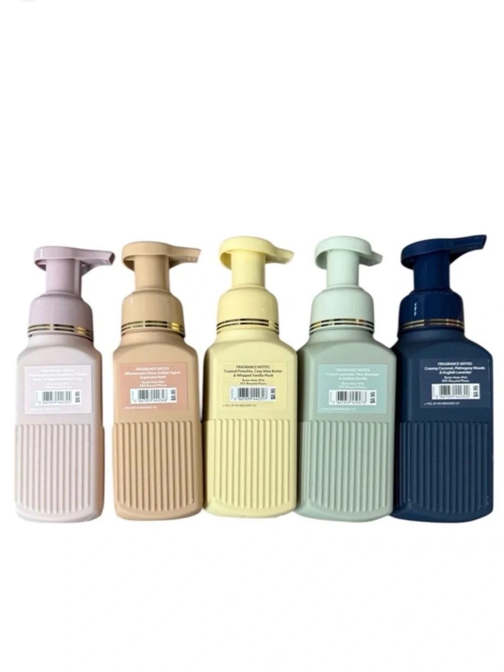 5X Bath & Body Works LUXE Foaming Hand Soap 8.75 fl oz Set Bundle